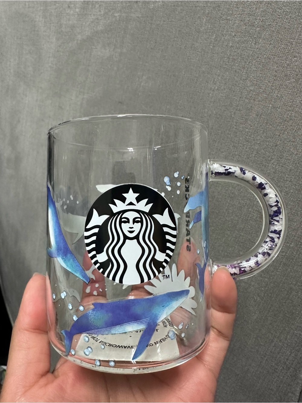 Handheld Glass Cup